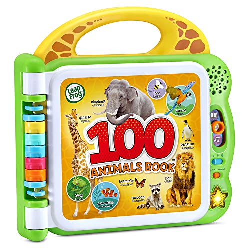 LeapFrog 100 Animals Book, Baby Book with Sounds and Colours for Senso –  Stabeto