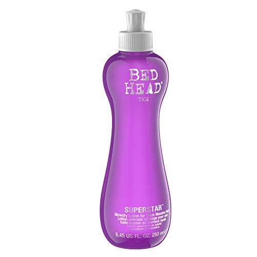 TIGI Bed Head SUPERSTAR Blow Dry Lotion for Thick Massive Hair, 250 ml - Stabeto