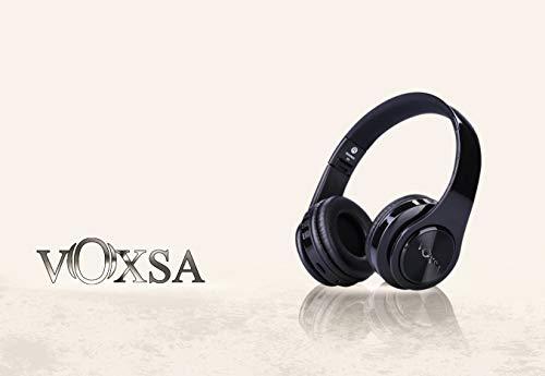 Noise Cancelling Headphones, VOXSA Bluetooth Headphones, Wireless Over Ear Headset with 25 hour playtime, Foldable Earphones - Stabeto