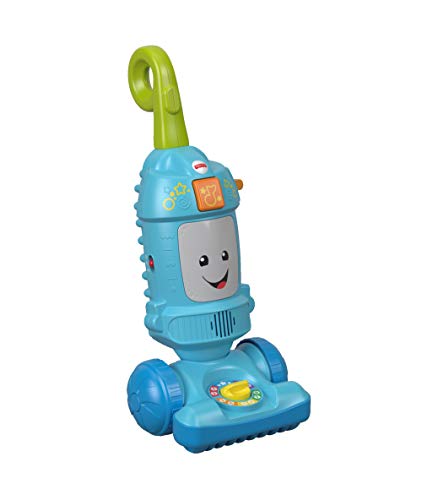 Fisher-Price FNR97 Laugh Light-up Learning Vacuum, Baby and Toddler Push Toy, Multicolour