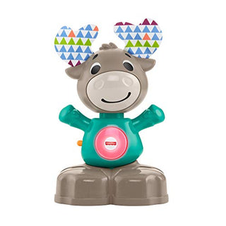 Fisher-Price GHR20 Linkimals Musical Moose, Interactive Baby Toy with Lights and Sounds