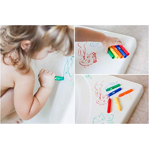 Munchkin Bath Time Toy Crayons - Multi-Coloured, Pack of 5