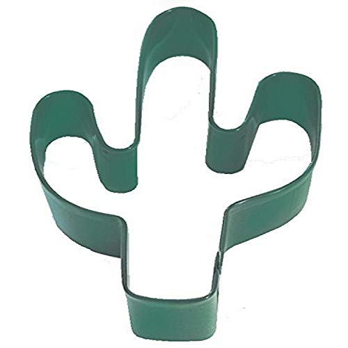 Creative Party K1333/G Green Cactus Cookie Cutter, Steel