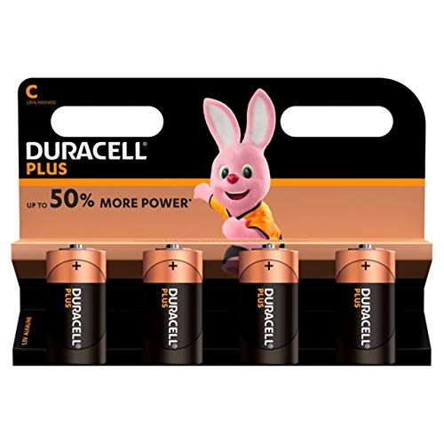 Duracell Baby C/LR14/AM2/4014/1.5V Alkaline Battery (4x)