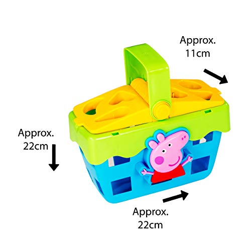 Peppa Pig Shape Sorter Toy Picnic Set | Great Kids Toddler Interactive Learning Teaching Tools Toy Boys & Girls