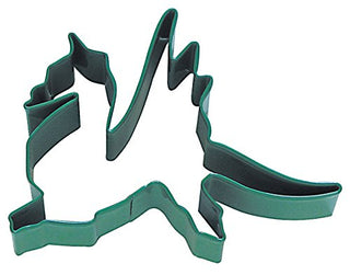 Creative Party K0872/V Green Dragon Poly-Resin Coated Cookie Cutter-1 Pc, Steel, Multicolor