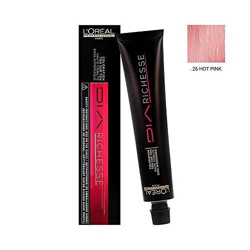 L'Oréal Professionnel Dia Richesse Semi-Permanent Hair Colour, No. 26 Pink Sobert Milkshake, 50 ml, 3474636602148 - Stabeto
