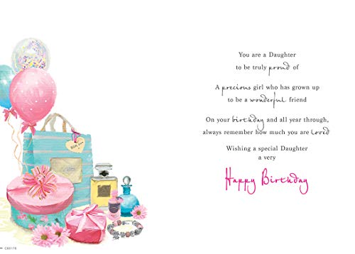 Birthday Card Daughter - 9 x 6 inches - Regal Publishing