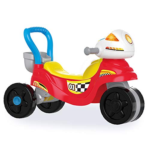 VTech 3-In-1 Ride with Me Motorbike, Baby Walker for Toddlers, Interactive Toy for Sensory Play, Educational Learning Games with Music, Ride On Toys for Role-Play, Suitable for 12 Months +
