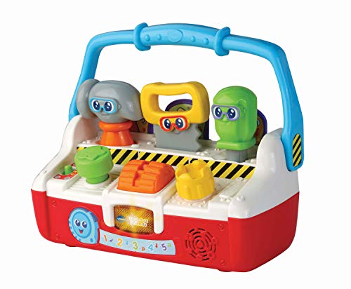 VTech Tool Box Friends Baby Musical Toy, Educational Baby Toy with Music & Sounds, Electronic Preschool Toy Suitable for Boys & Girls for 12 Months, 2 & 3 Year Olds