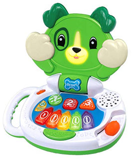 LeapFrog Peek-a-Boo LapPup Baby Toy, Interactive Musical Baby Toy with Sounds, Numbers, Shapes & Colours, Educational Toy for Babies & Toddlers from 6 Months+, 2, 3, 4 Year Olds, Boys & Girls, Green