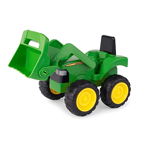 John Deere Mini Sandbox Diggers and Dumpers Toys Truck Set, Building Toys Including 2 Tractors, Construction Toys for Children, Boys and Girls 3, 4, 5+ Year Old