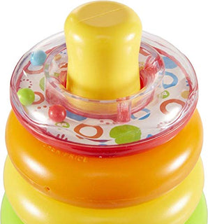 Fisher-Price FHC92 Rock-A-Stack, Baby Educational Stacking Toy Rings, Suitable for 6 Months Plus