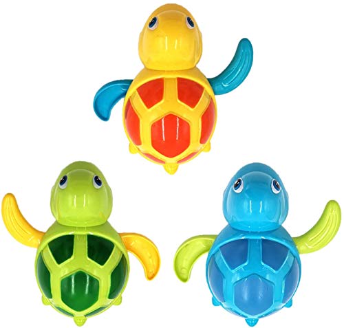 MYJZY Bath Toys for 1-5 Year Old Boy Girls Gifts Swim Pool Bath Toys for Toddler Bathtub Toys Birthday Gifts 3pcs Set