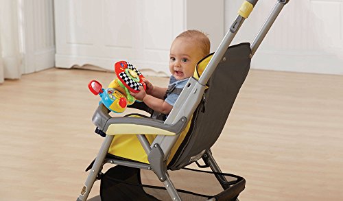 VTech Toot Toot Drivers Baby Driver, Interactive Pushchair Toy, Role-Play Toy with Sounds and Music, Baby Learning Toys, Toddler Toys Suitable for Baby Boys and Girls Aged 3 - 24 Months