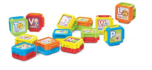 VTech Baby Push and Ride Alphabet Train Push Along Toy | Musical Baby Toy with Colours, Animals, Letters, Sounds & More | Learn to Walk Baby Toy Suitable From 1, 2+ Year Olds Boys & Girls
