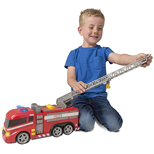 Teamsterz Large Light & Sound Fire Engine | Kids Emergency Toy Vehicle Fire Truck Great For Children Aged 3+