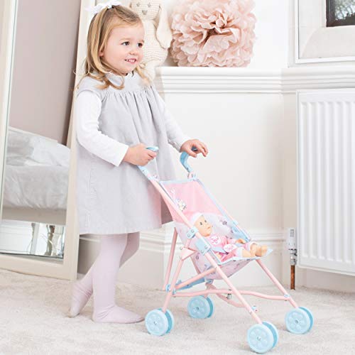 HTI Toys Babyboo Stroller Buggy | Childrens Baby Doll Pram Pushchair Toy Great For Girls & Boys Aged 3+