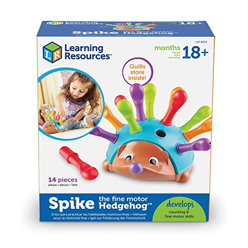 Learning Resources LER8904 Spike The Fine Motor Hedgehog, Multicoloured
