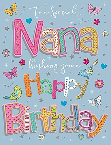 Birthday Card Nana - 8 x 6 inches - Regal Publishing