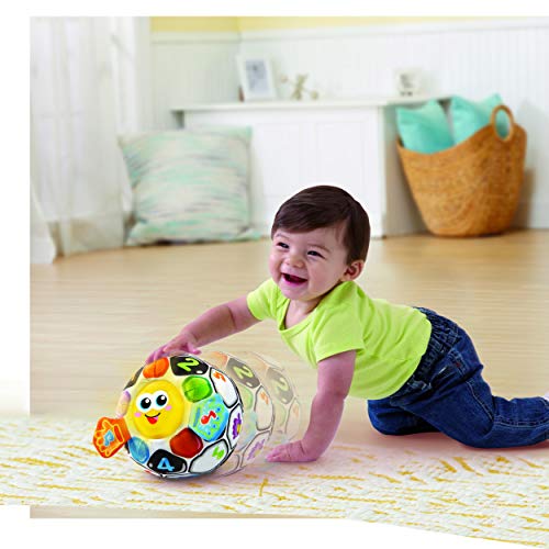 VTech My 1st Football Friend, Football Toy for Sensory Play, Interactive Toy, Educational Toy with Learning Games, Suitable Gift for Boys and Girls Aged 1 2 3 Years Old