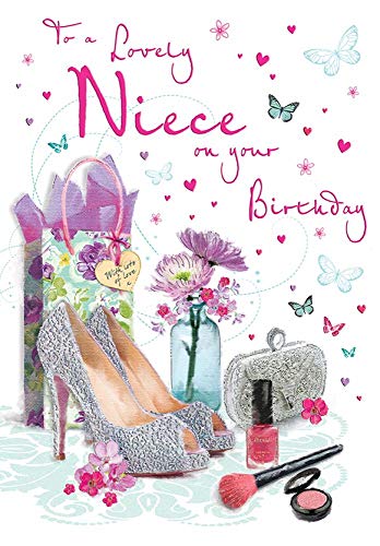 Birthday Card Niece - 9 x 6 inches - Regal Publishing