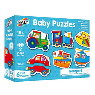 Galt Toys, Baby Puzzles - Transport, Jigsaw Puzzles for Kids, Ages 2 Years Plus
