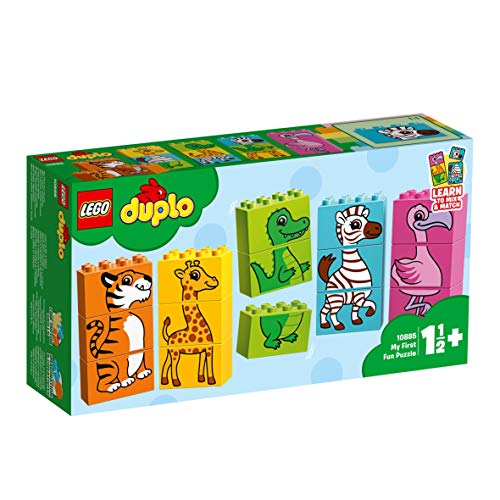 LEGO 10885 DUPLO My First Fun Puzzle Building Bricks Set with 5 Buildable Animal Figures