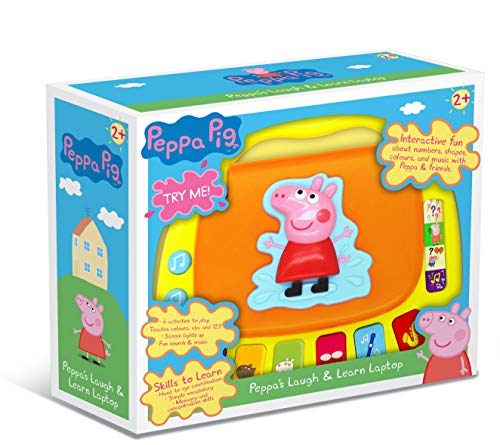 Peppa Pig PP02 Laugh and Learn Laptop Electronic Toy