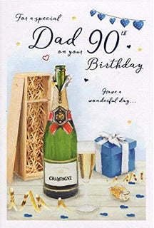 Dad 90th Birthday, Birthday Card
