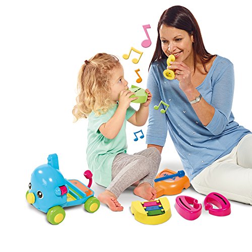 TOMY Toomies Jumbo's Jamboree Elephant Shape Sorter, Baby Musical Toy with Colours & Sounds, Baby Interactive Toy with 7 Musical Instruments, Suitable for Babies Boys and Girls from 1 Year +
