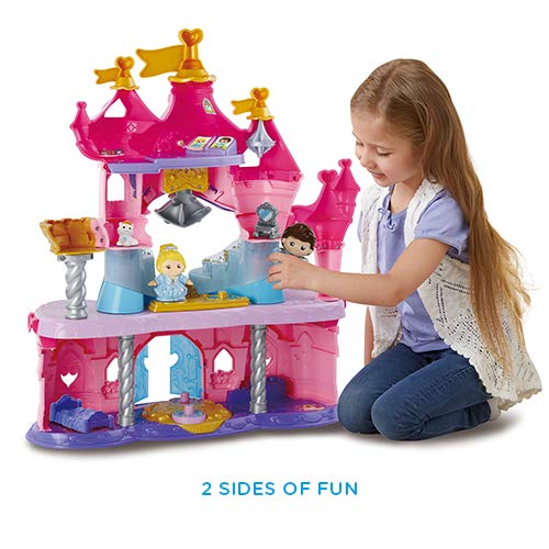 VTech Toot-Toot Friends Magic Light Castle Girls Toy, Interactive Princess Toy with Music, Sound & Lights, Educational Kids Toy Suitable for Babies 1, 2, 3, 4 & 5 Year Olds