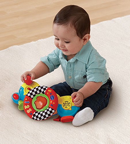 VTech Toot Toot Drivers Baby Driver, Interactive Pushchair Toy, Role-Play Toy with Sounds and Music, Baby Learning Toys, Toddler Toys Suitable for Baby Boys and Girls Aged 3 - 24 Months