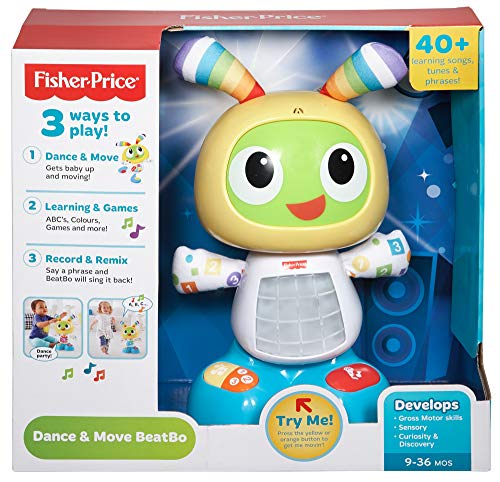 Fisher-Price CGV43 Dance and Move Beatbo, Baby Robot Learning Toy or Gift
