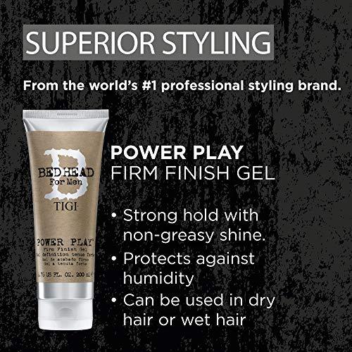 Bed Head for Men by Tigi Power Play Mens Hair Gel for Strong Hold, 200 ml - Stabeto