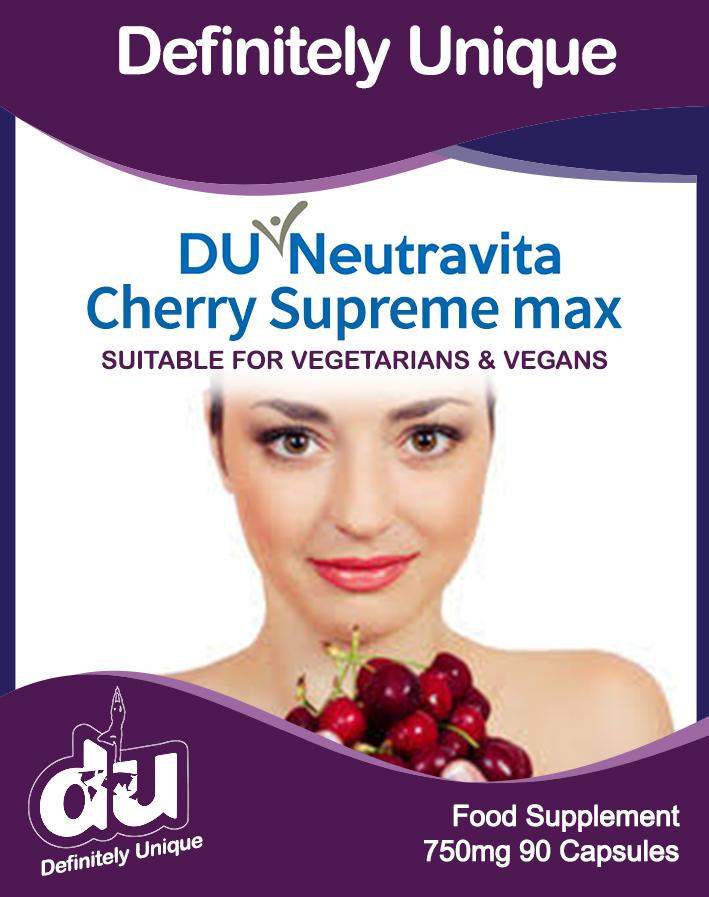 DU Neutravita Supre Cherry Max 750mg 90 Capsules - Stabeto