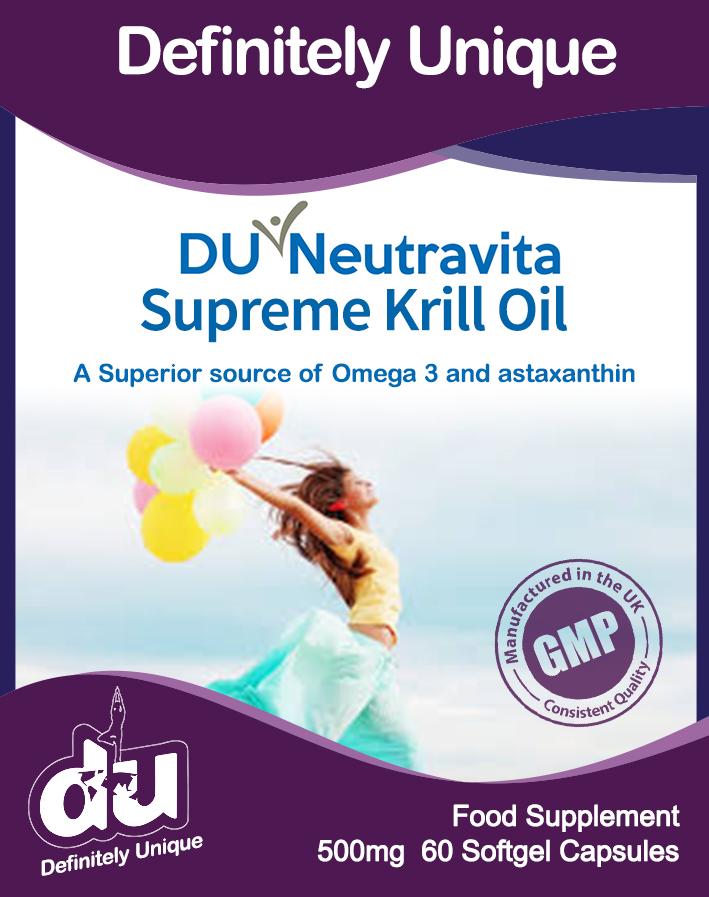 DU Neutravita Supreme Krill Oil Extract 500mg - Stabeto